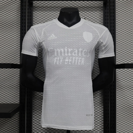 24 Arsenal White Player Edition Jersey sports jersey product view 1