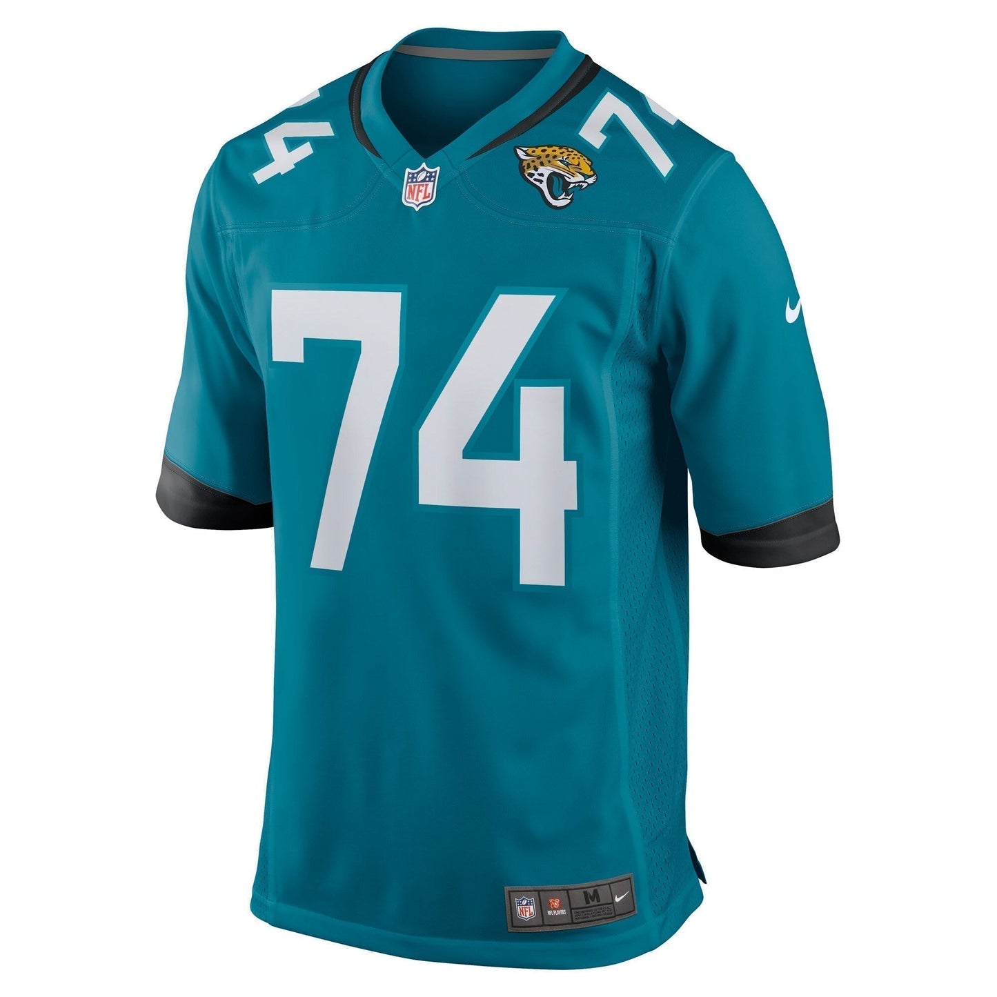 Cam Robinson Jacksonville Jaguars Game Jersey - Teal football jersey product view 2