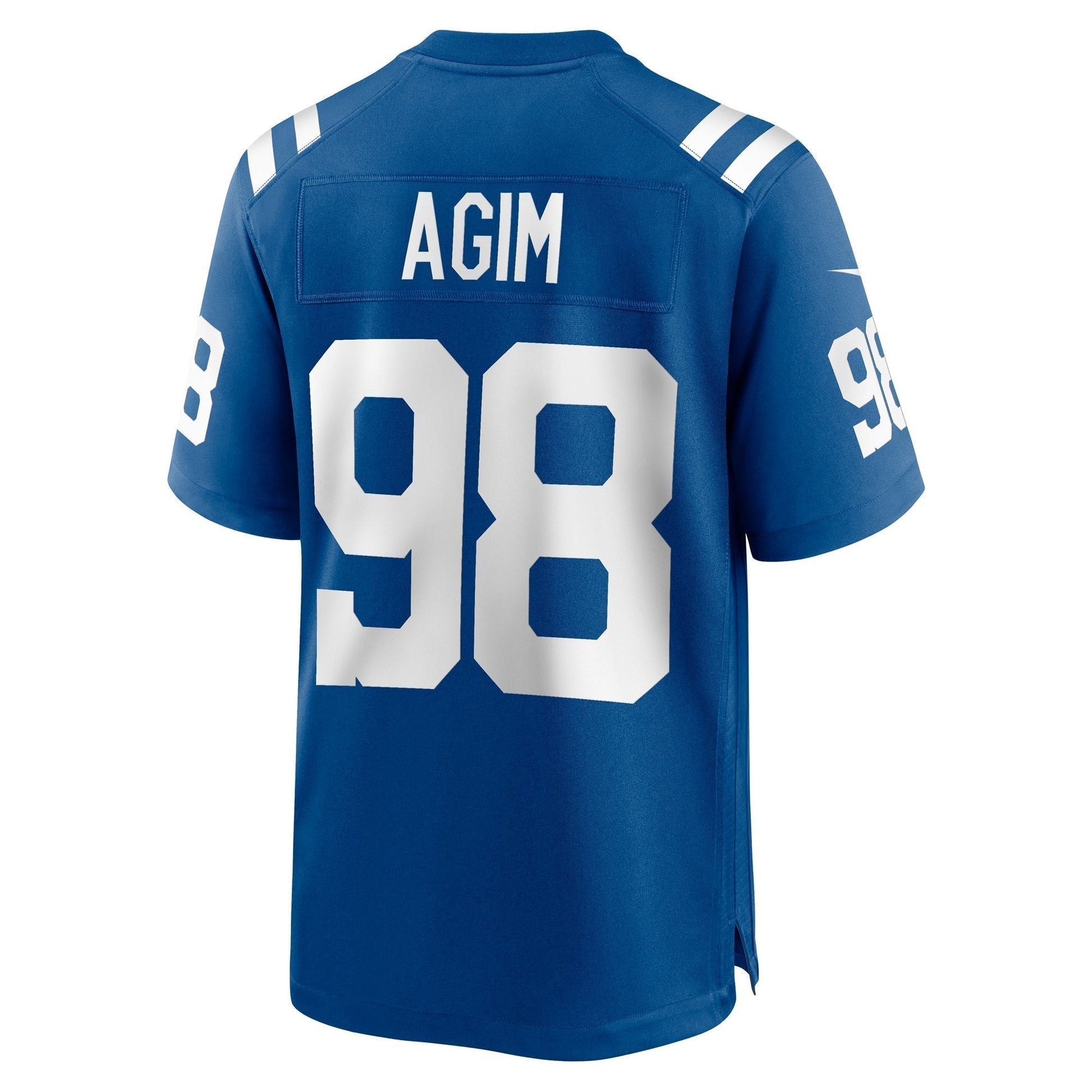 McTelvin Agim Indianapolis Colts Team Game Jersey - Royal football jersey product view 3