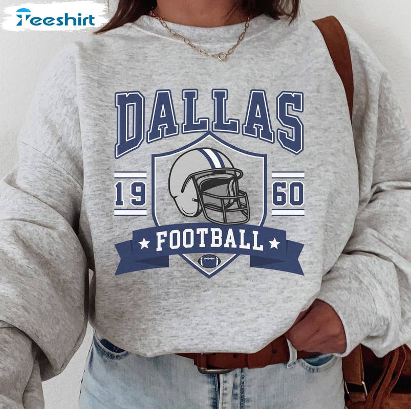 Dallas Football Shirt  Trending Helmet Sweatshirt Unisex T-shirt, Sweatshirt, Hoodie, Long Sleeve Tee - T-Shirt, Sweatshirt, Hoodie