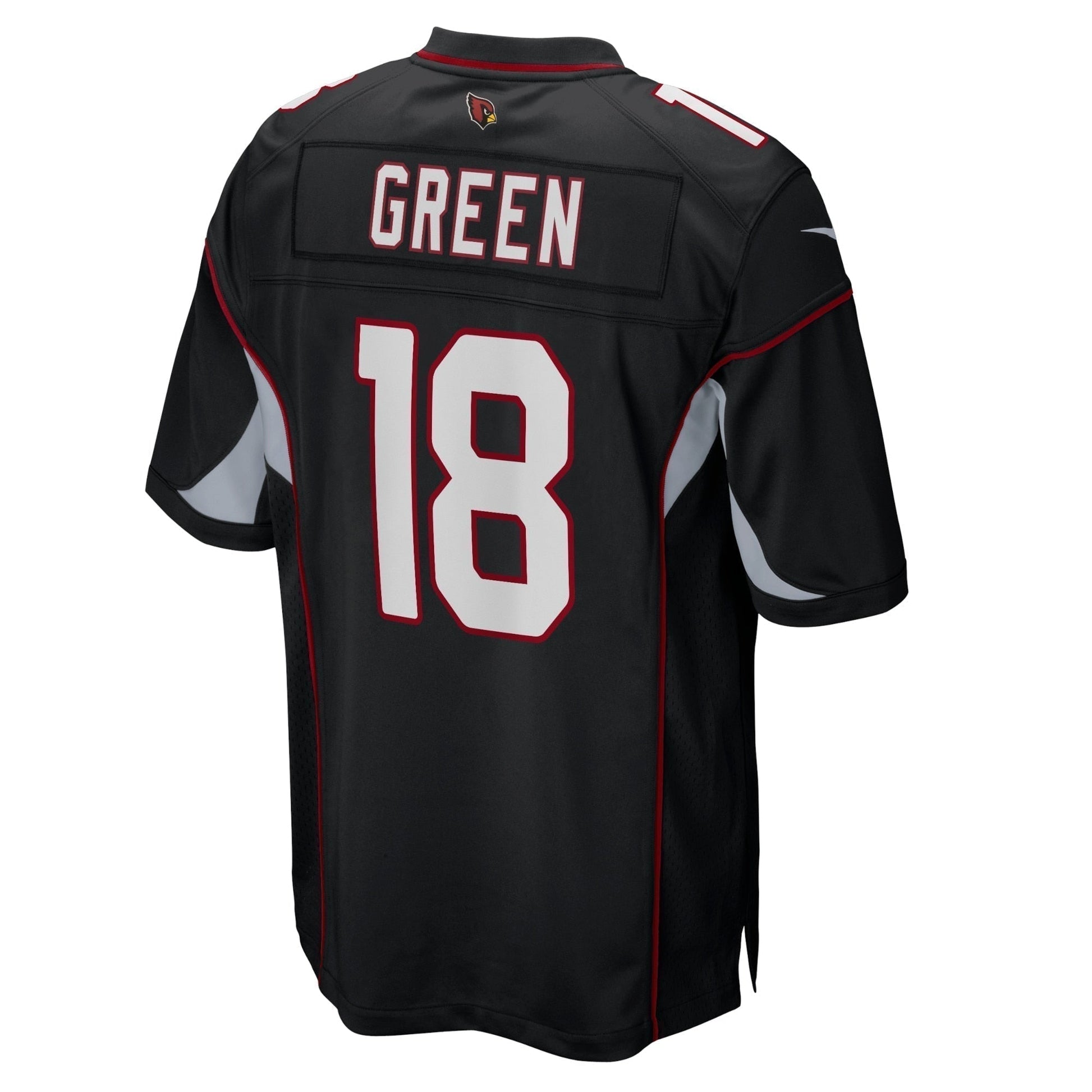 A.J. Green Arizona Cardinals Game Jersey - Black football jersey product view 3