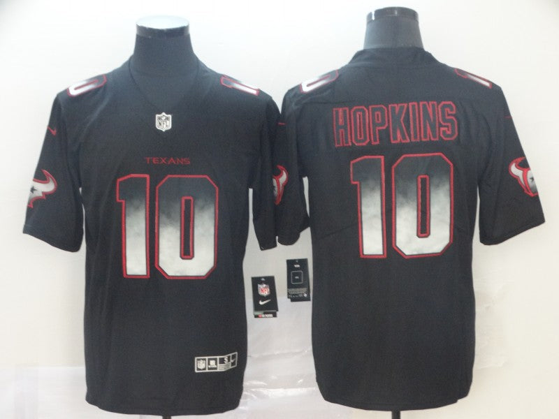 Men's Houston Texans DeAndre Hopkins #10 Black Authentic Game Jersey1 football jersey product view 1