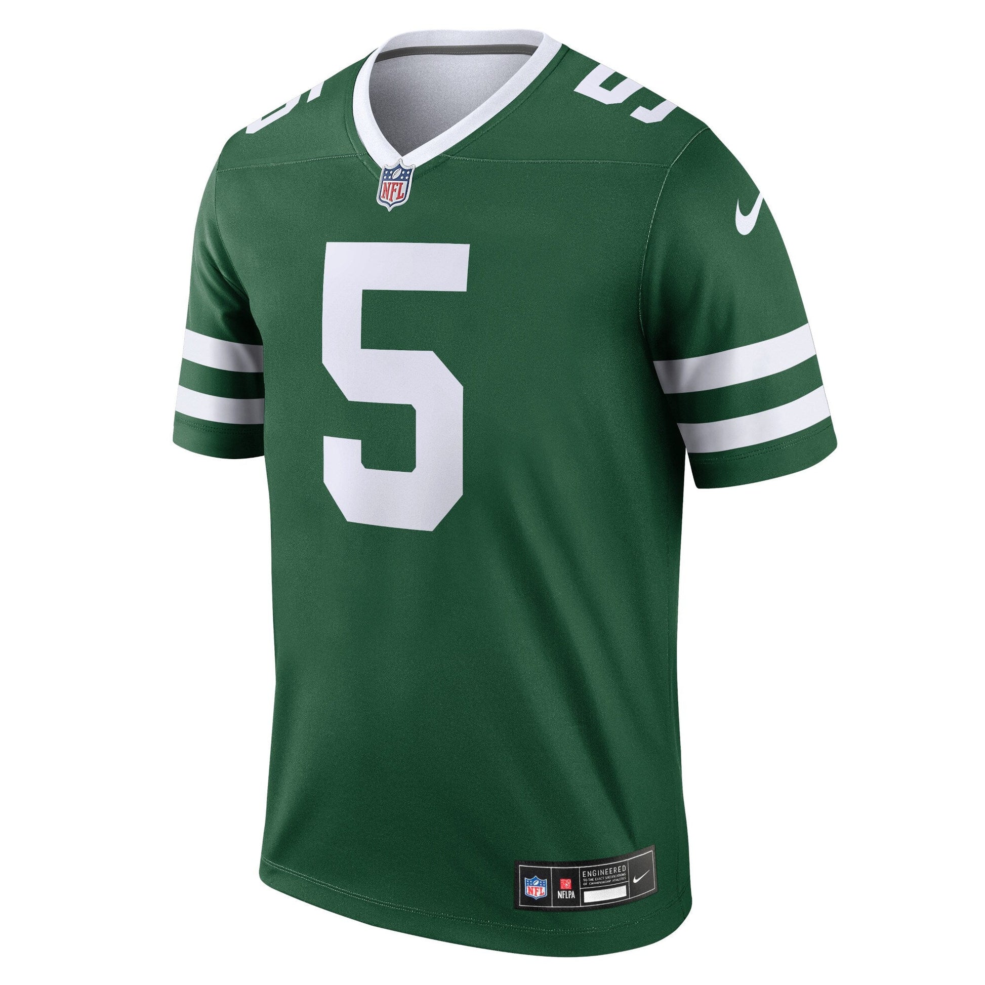 Garrett Wilson New York Jets Legend Jersey - Legacy Green football jersey product view 2