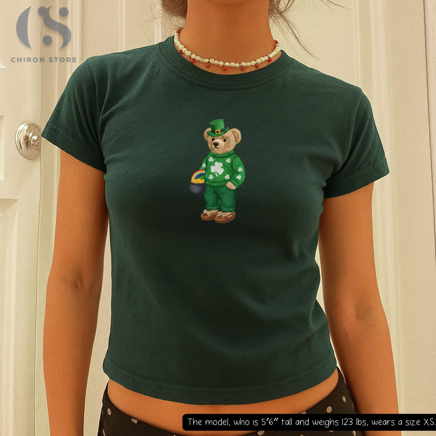 Lucky Teddy Bear St Patricks Day Ireland Baby Tee Unisex T-shirt, Sweatshirt, Hoodie, Long Sleeve Tee - T-Shirt, Sweatshirt, Hoodie