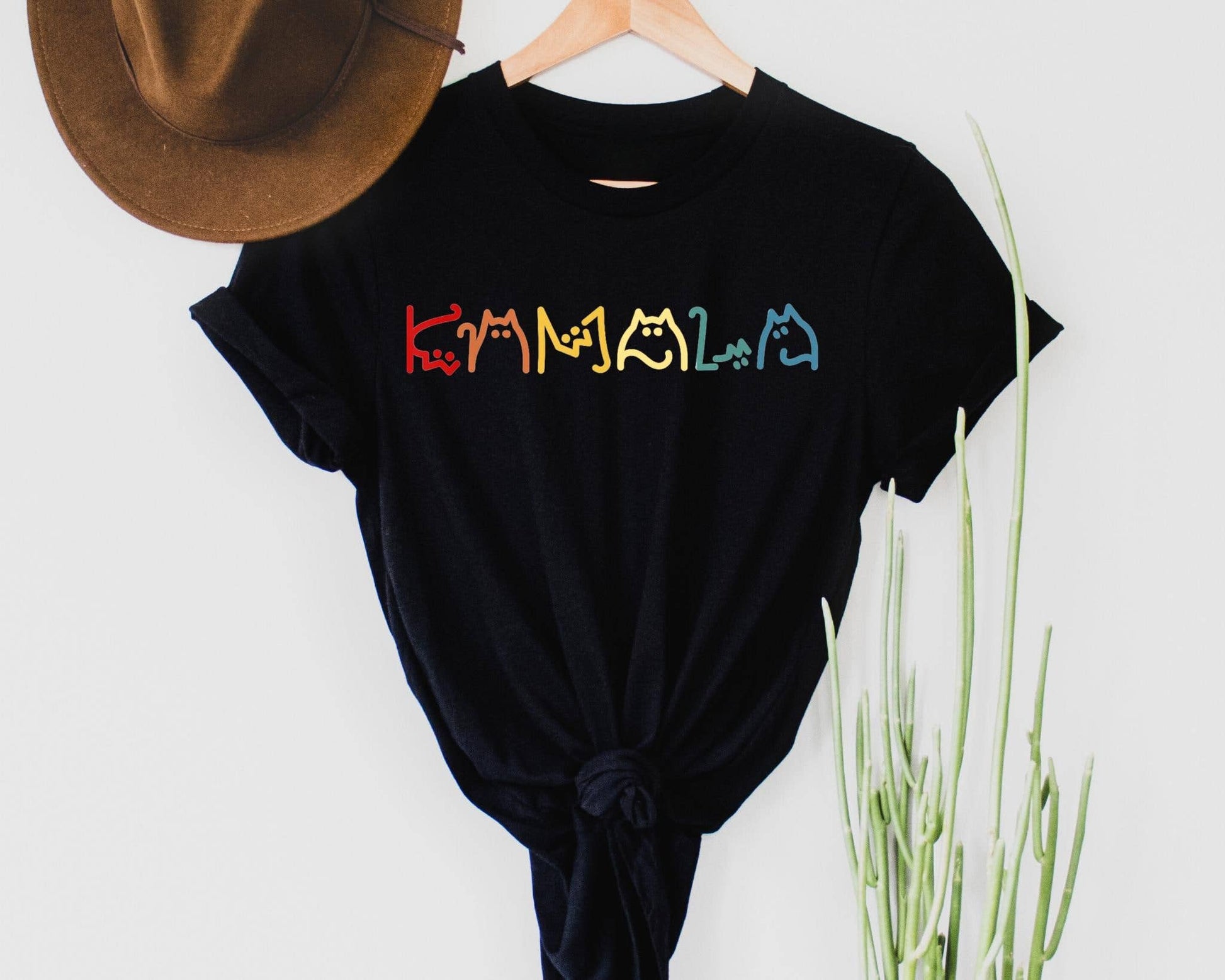 Cats For Kamala 2024 T-Shirt - Childless Cat Ladies Unite Unisex T-shirt, Sweatshirt, Hoodie, Long Sleeve Tee - T-Shirt, Sweatshirt, Hoodie