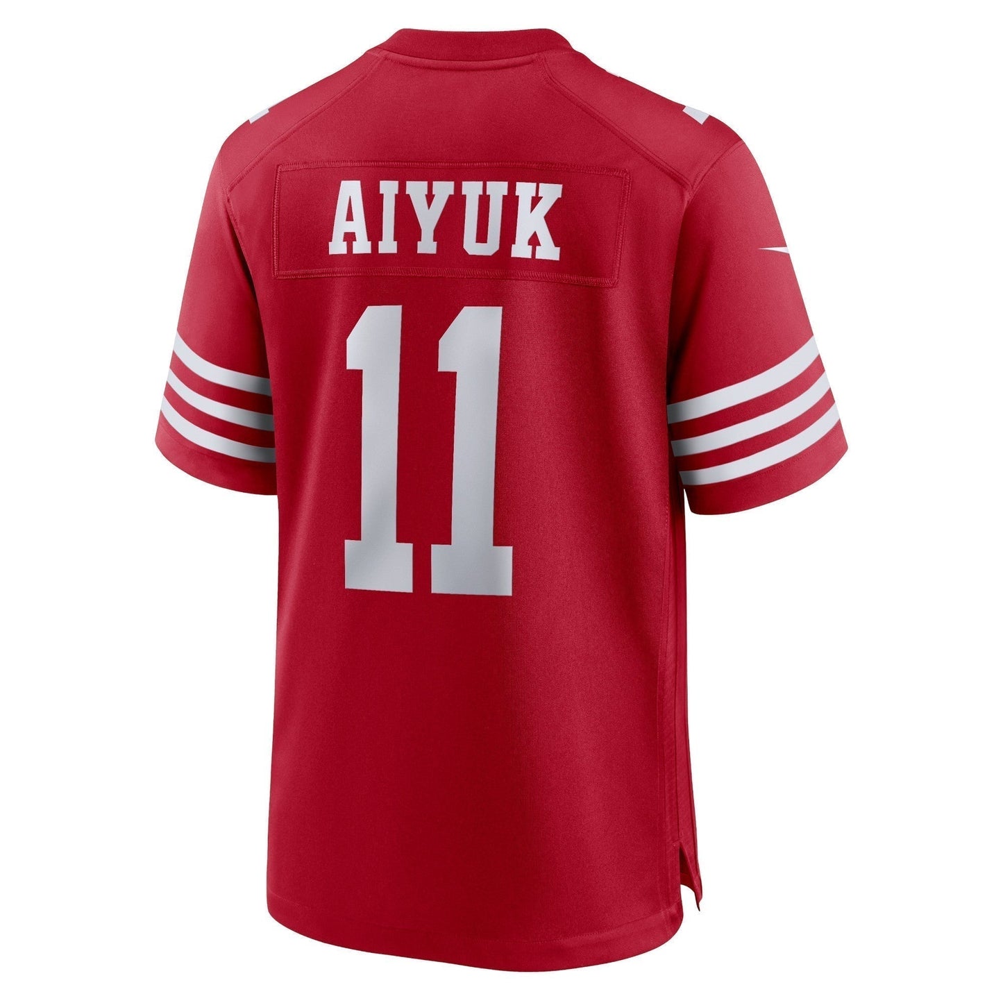 Brandon Aiyuk San Francisco 49ers Team Game Jersey - Scarlet football jersey product view 3