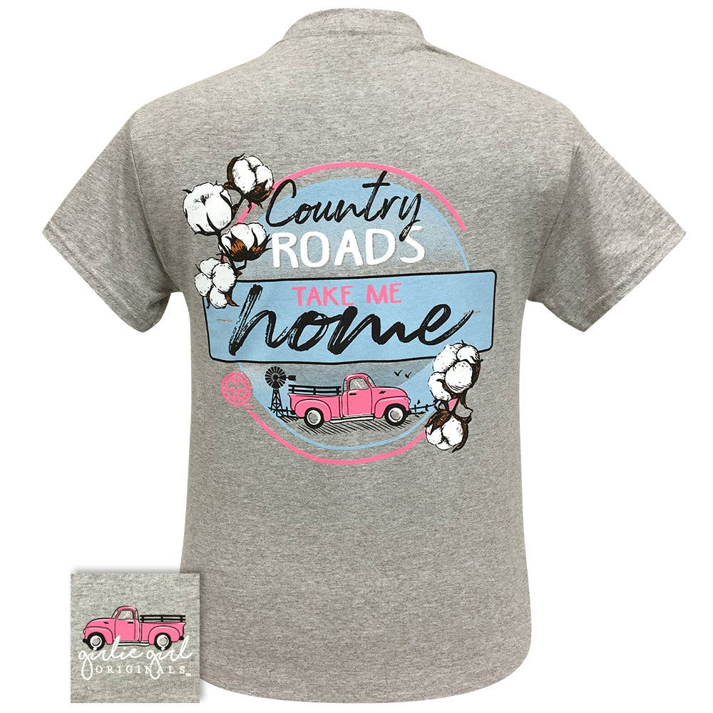 Country Roads-Sport Grey SS-2254 Unisex T-shirt, Sweatshirt, Hoodie, Long Sleeve Tee - T-Shirt, Sweatshirt, Hoodie