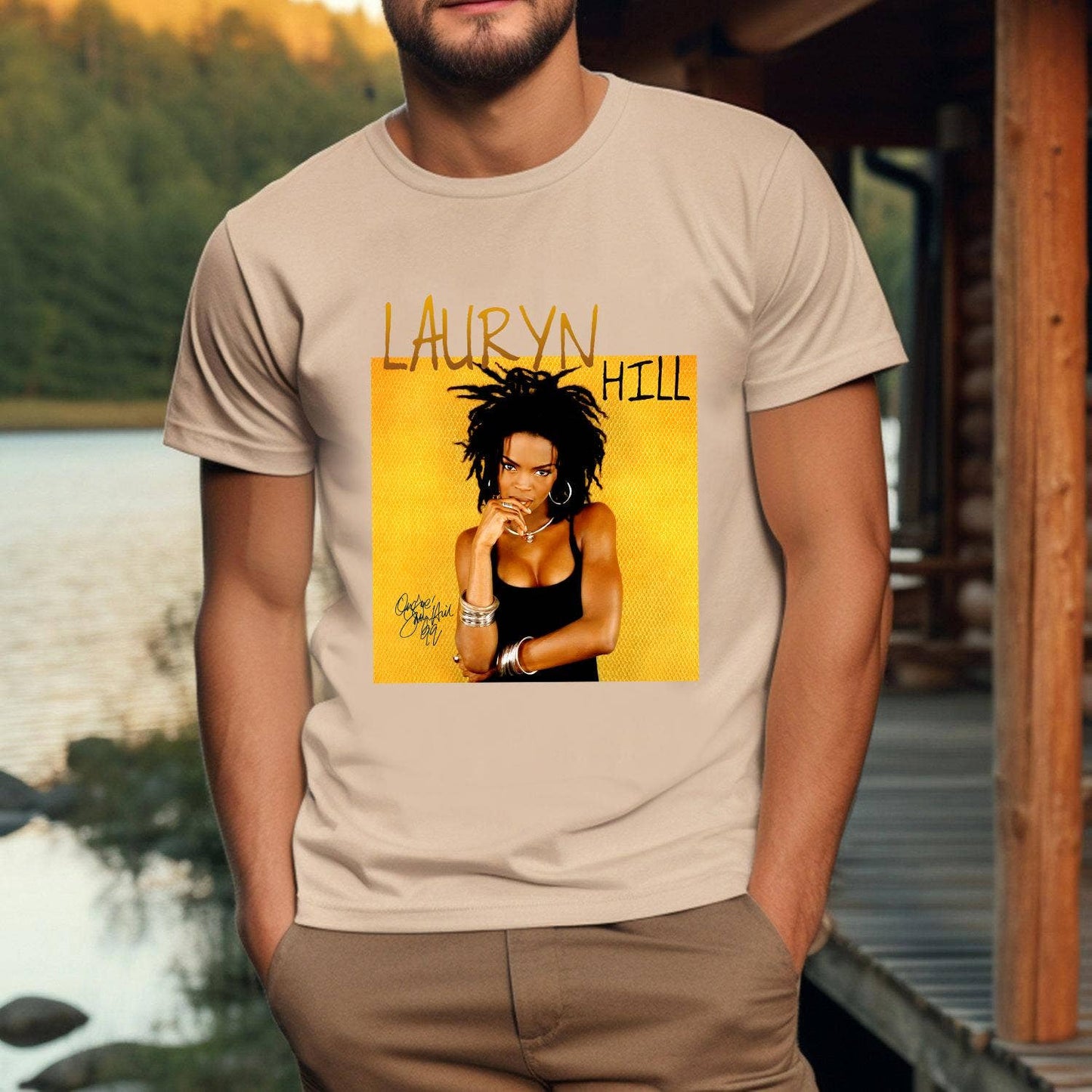 Vintage Lauryn Hill Rap Music Tee - 2024 Concert Tour Shirt Unisex T-shirt, Sweatshirt, Hoodie, Long Sleeve Tee - T-Shirt, Sweatshirt, Hoodie