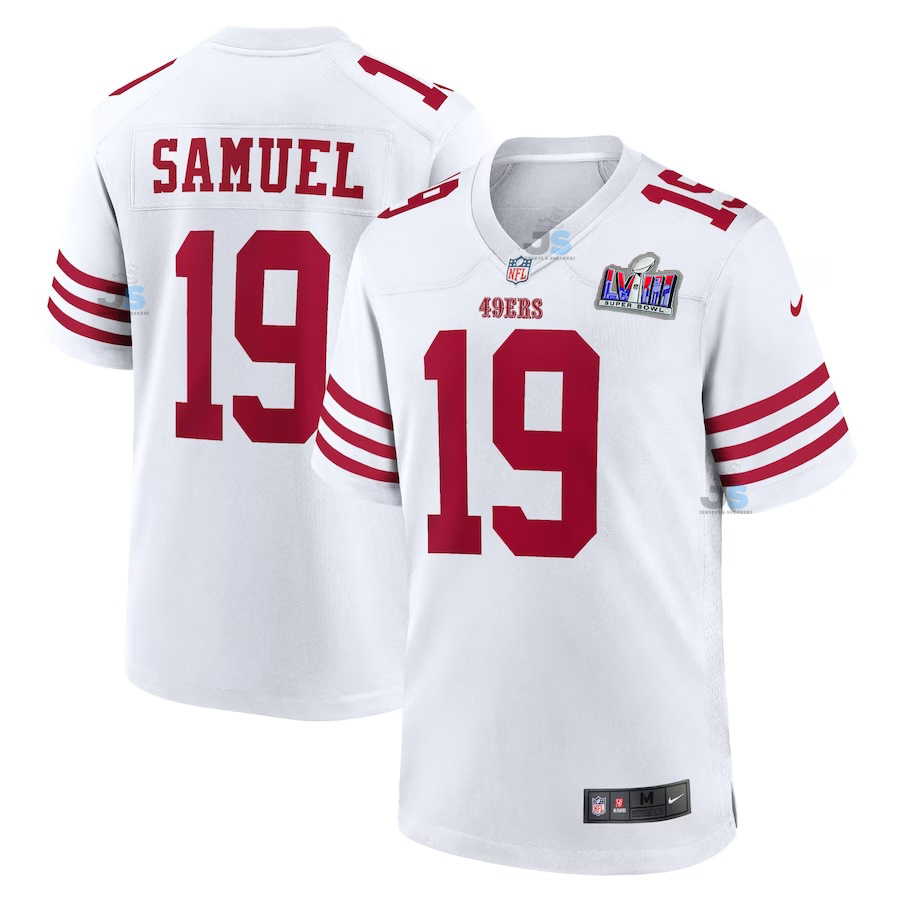 Deebo Samuel San Francisco 49ers Super Bowl 2024 Jersey football jersey product view 1