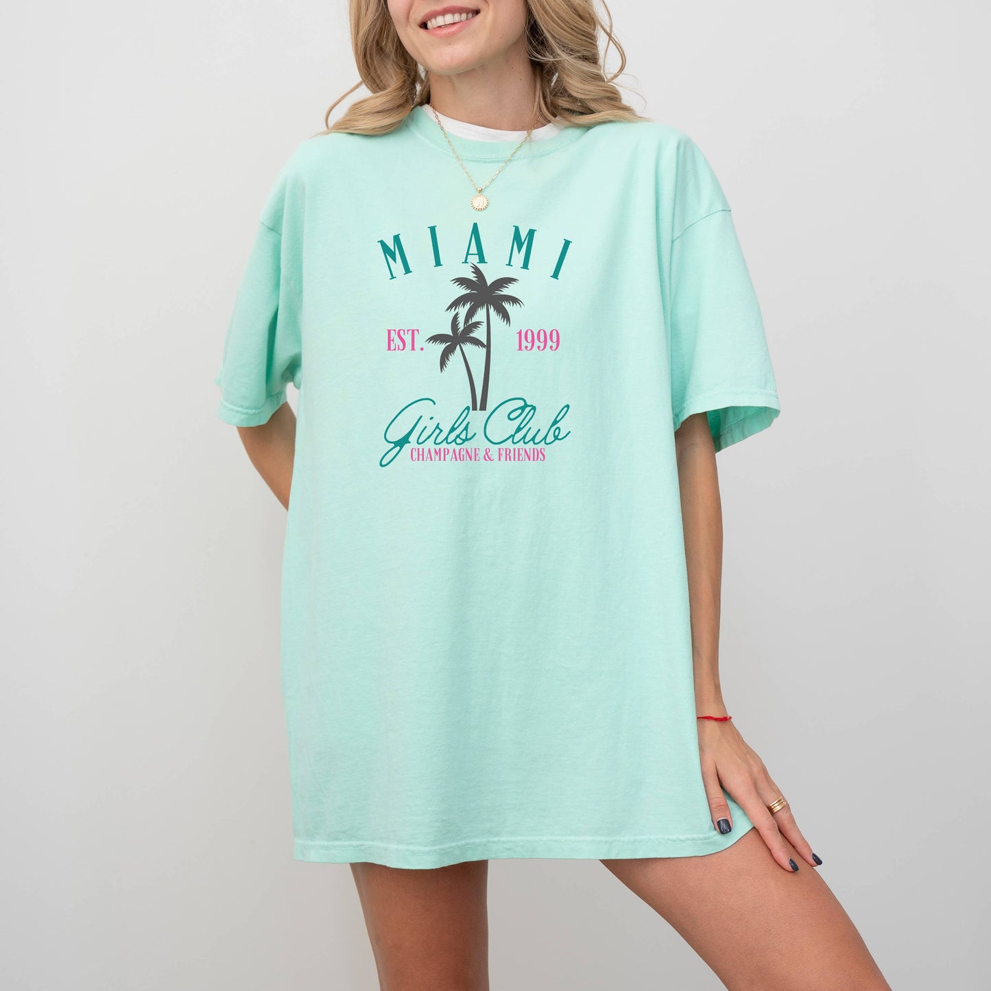 Miami, Miami Graphic Tee, Palm Trees, Miami Accessories Unisex T-shirt, Sweatshirt, Hoodie, Long Sleeve Tee - T-Shirt, Sweatshirt, Hoodie