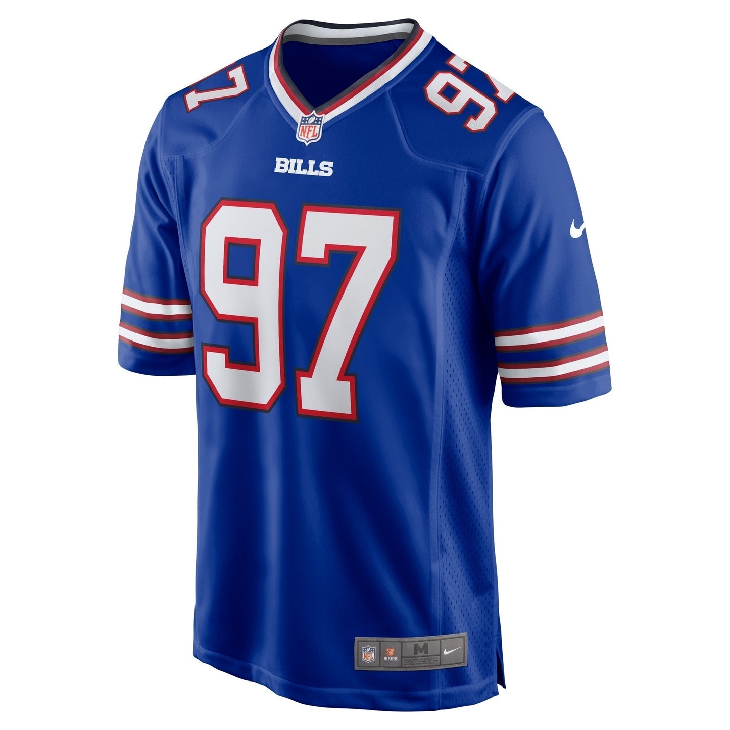 Rondell Bothroyd Buffalo Bills Game Jersey - Royal football jersey product view 2