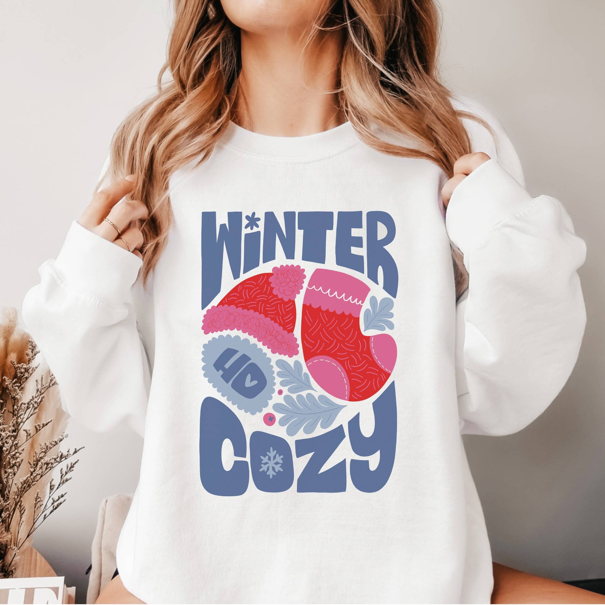 Winter Cozy Crewneck Sweatshirt | Christmas | Sizes S-2XL Unisex T-shirt, Sweatshirt, Hoodie, Long Sleeve Tee - T-Shirt, Sweatshirt, Hoodie