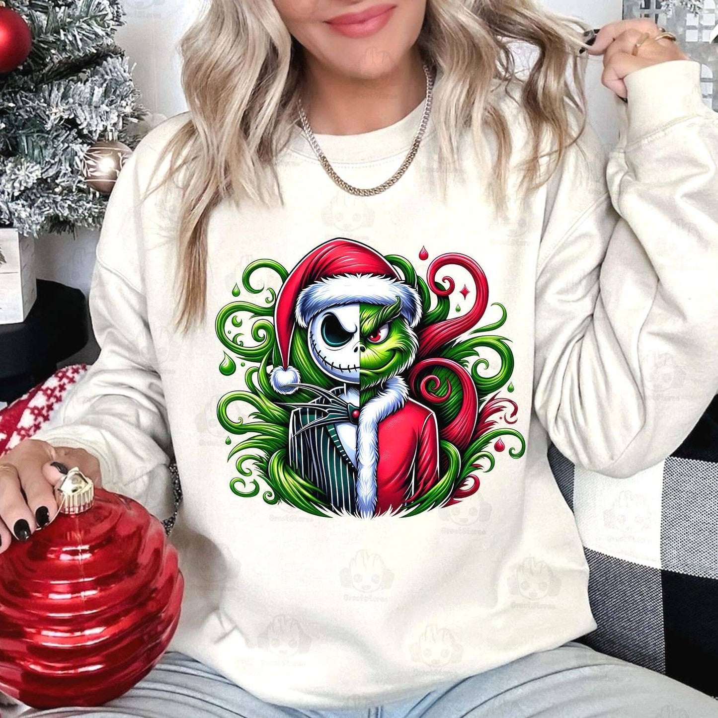 Nightmare Christmas Movie Shirt 90s Holiday Funny Characters Unisex T-shirt, Sweatshirt, Hoodie, Long Sleeve Tee - T-Shirt, Sweatshirt, Hoodie