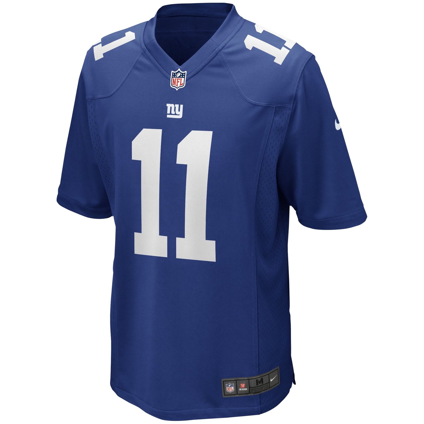 Phil Simms New York Giants Game Retired Jersey - Royal football jersey product view 2