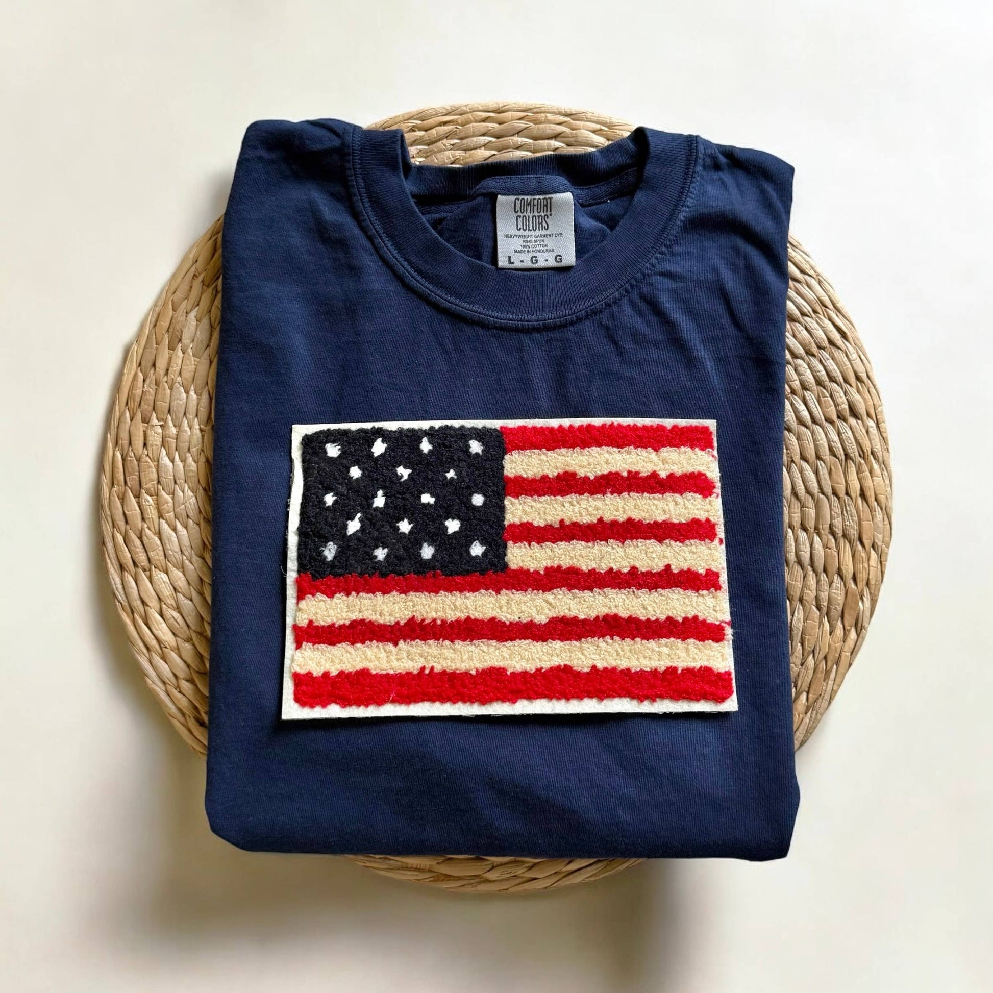 Comfort Colors USA American Flag Shirt, Independence Day Tee Unisex T-shirt, Sweatshirt, Hoodie, Long Sleeve Tee - T-Shirt, Sweatshirt, Hoodie