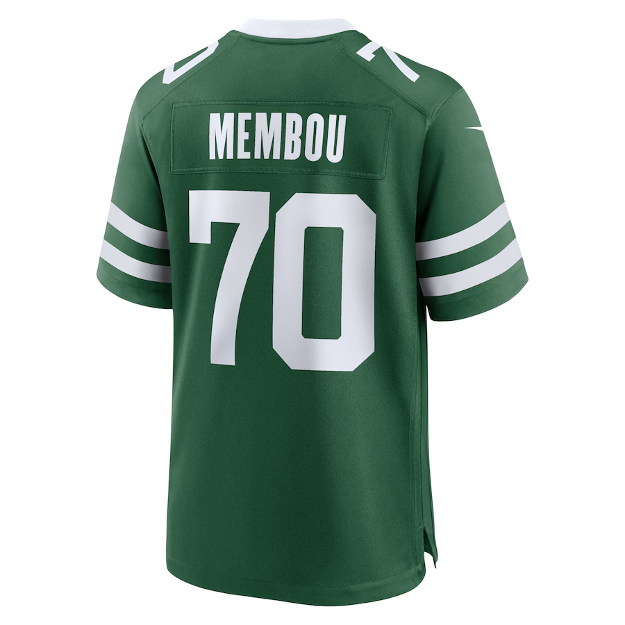 Men's New York Jets Armand Membou Legacy 2025 NFL Draft First Round Pick Game Jersey football jersey product view 3