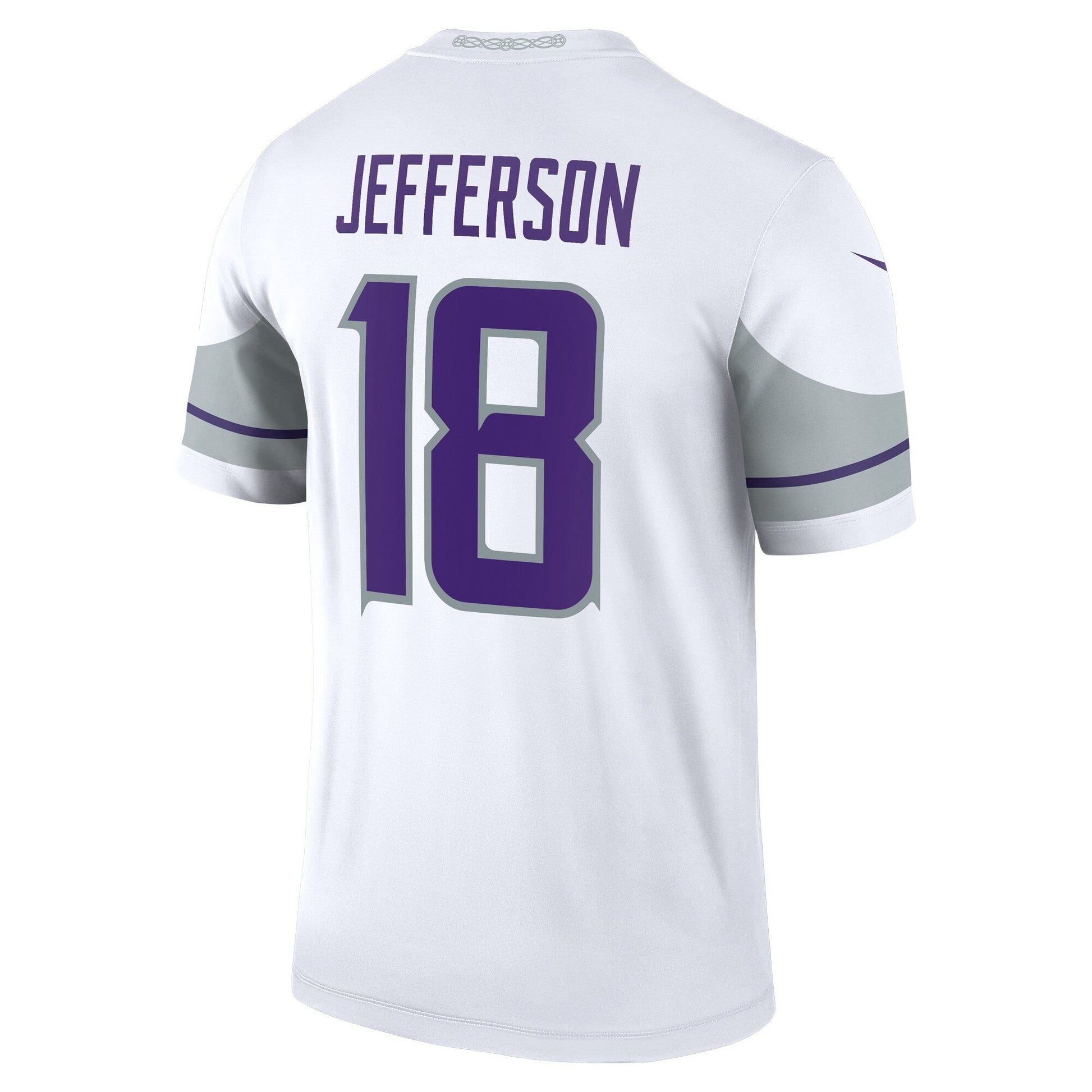 Justin Jefferson Minnesota Vikings Alternate Legend Jersey - White football jersey product view 3