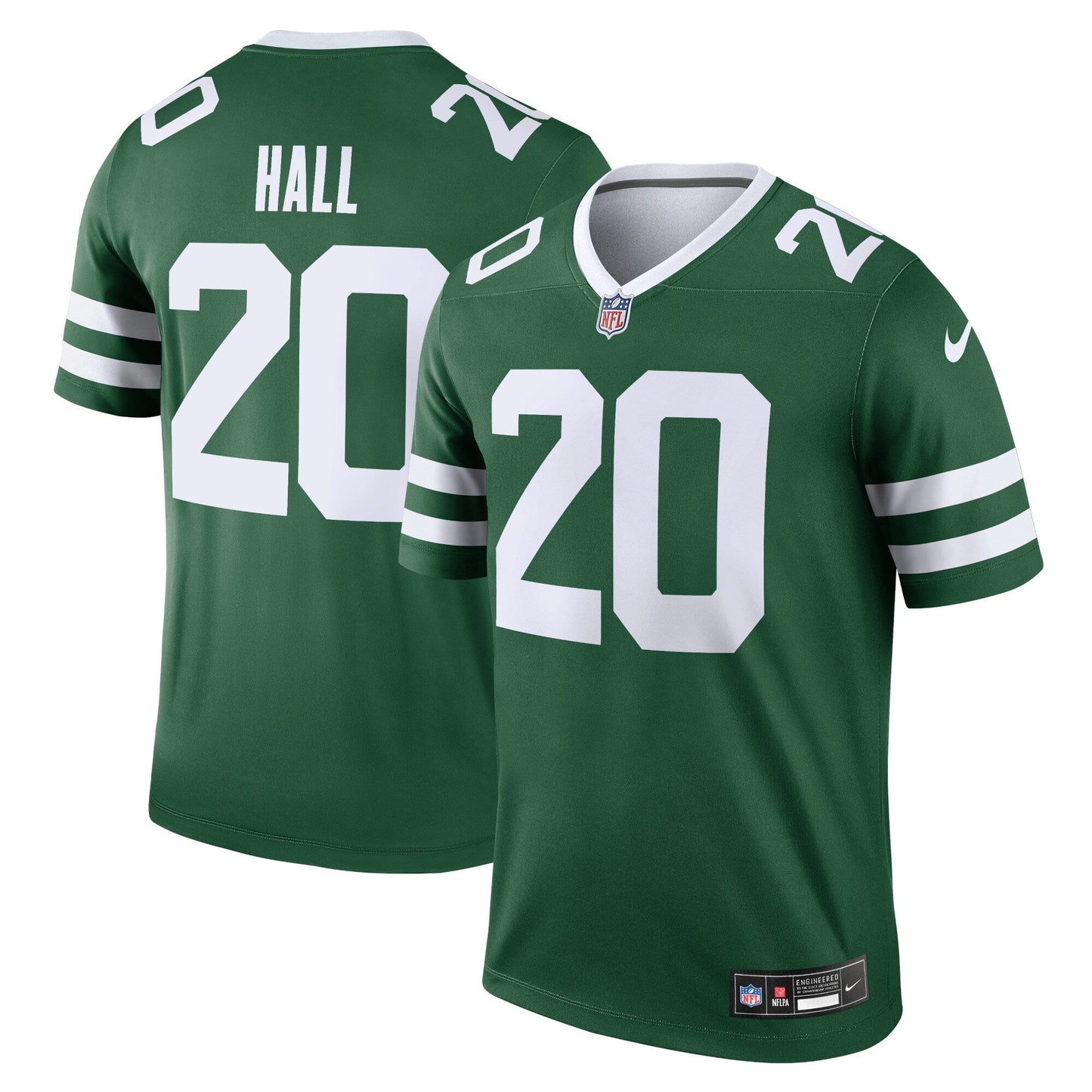 Breece Hall New York Jets Legend Jersey - Legacy Green football jersey product view 1