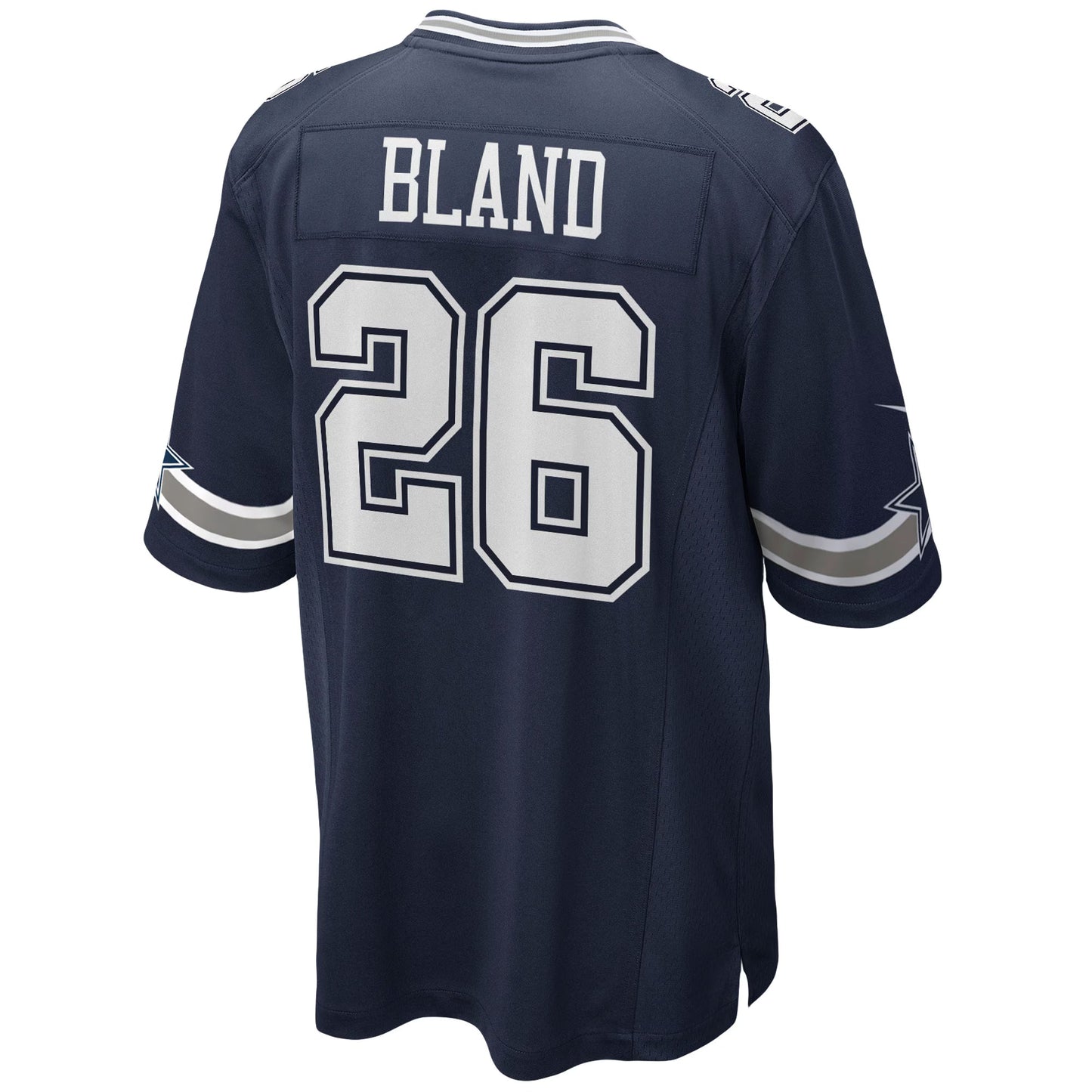 Dallas Cowboys DaRon Bland Navy Game Jersey football jersey product view 2