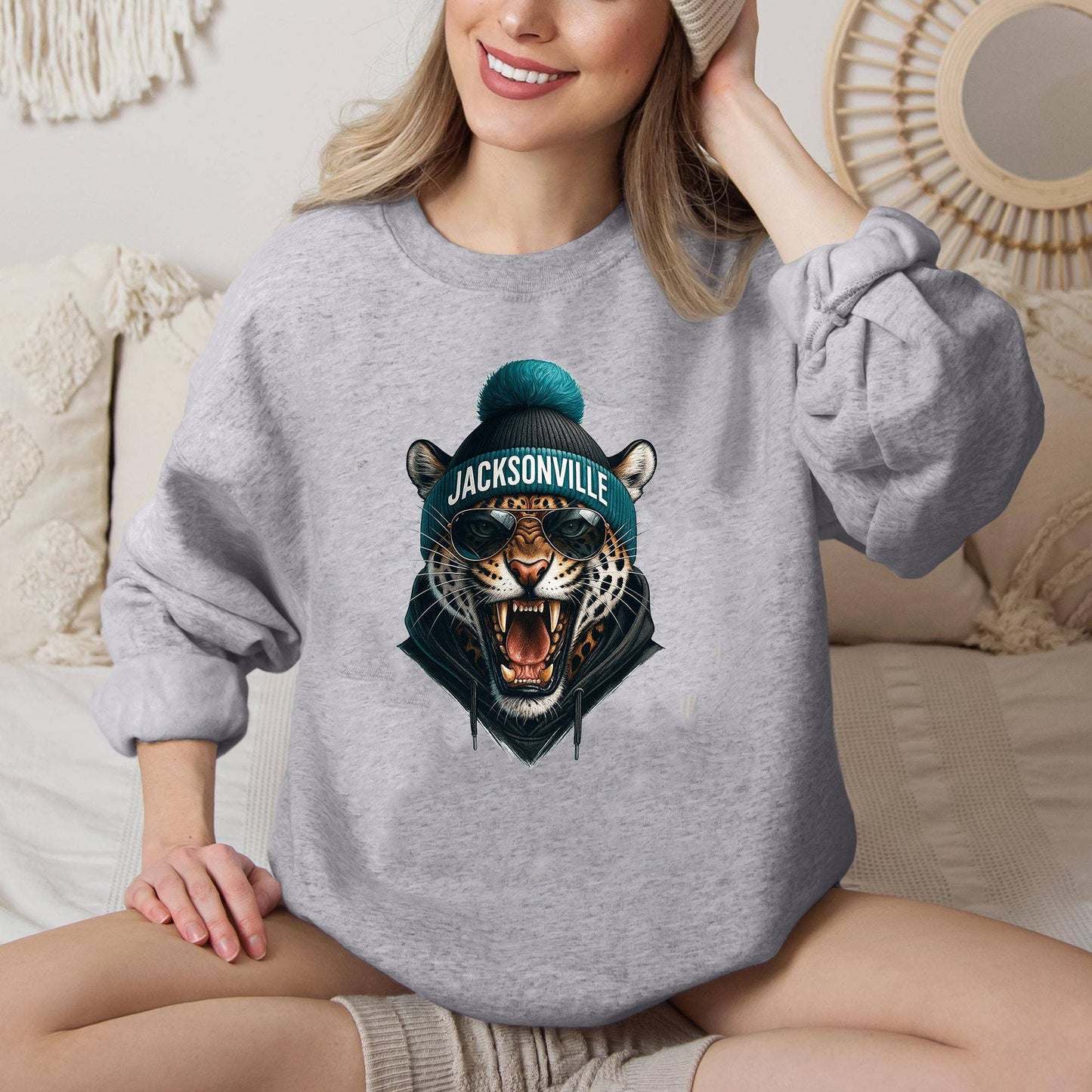Vintage Jacksonville Football Game Day Tee Unisex T-shirt, Sweatshirt, Hoodie, Long Sleeve Tee - T-Shirt, Sweatshirt, Hoodie