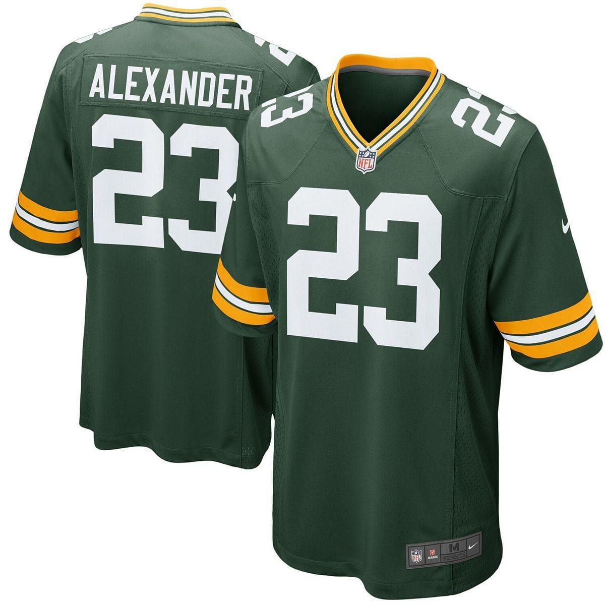 Jaire Alexander Green Bay Packers Jersey football jersey product view 1