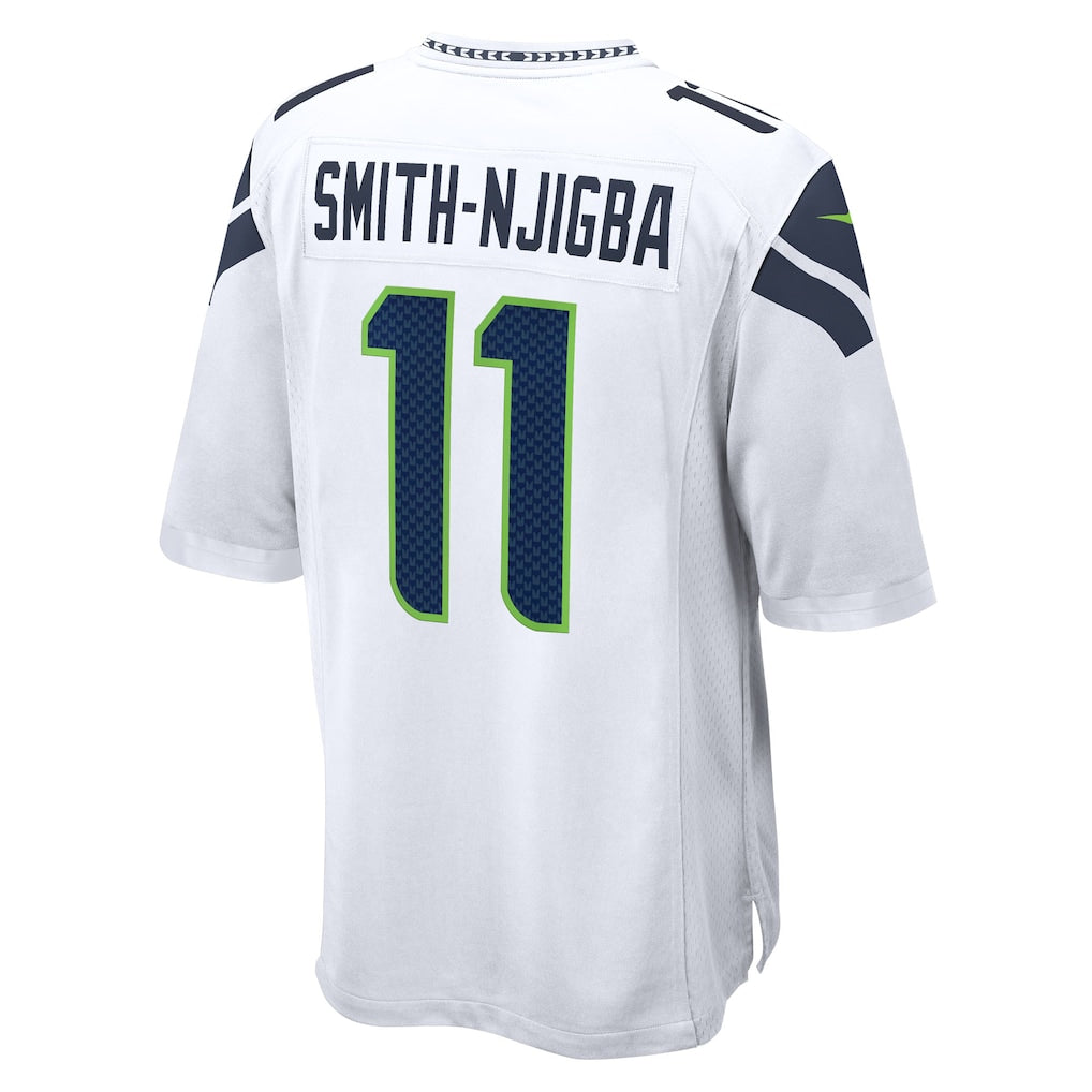 S.Seahawks #11 Jaxon Smith-Njigba White 50th Season Game Jersey football jersey product view 1
