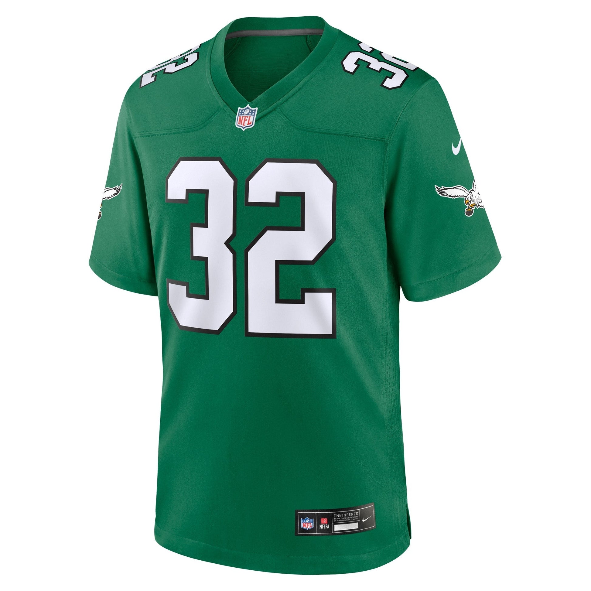 Reed Blankenship Philadelphia Eagles Alternate Game Jersey - Kelly Green football jersey product view 2