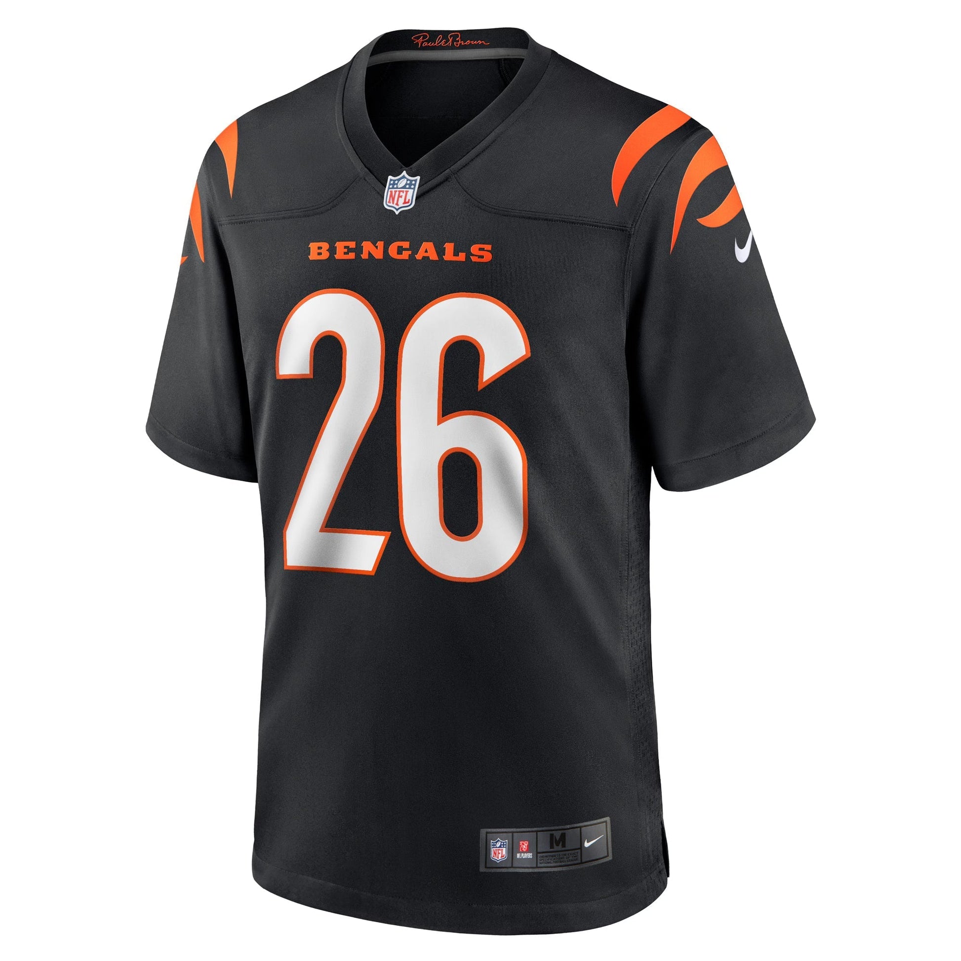 Cincinnati Bengals Tycen Anderson Black Game Player Jersey football jersey product view 1