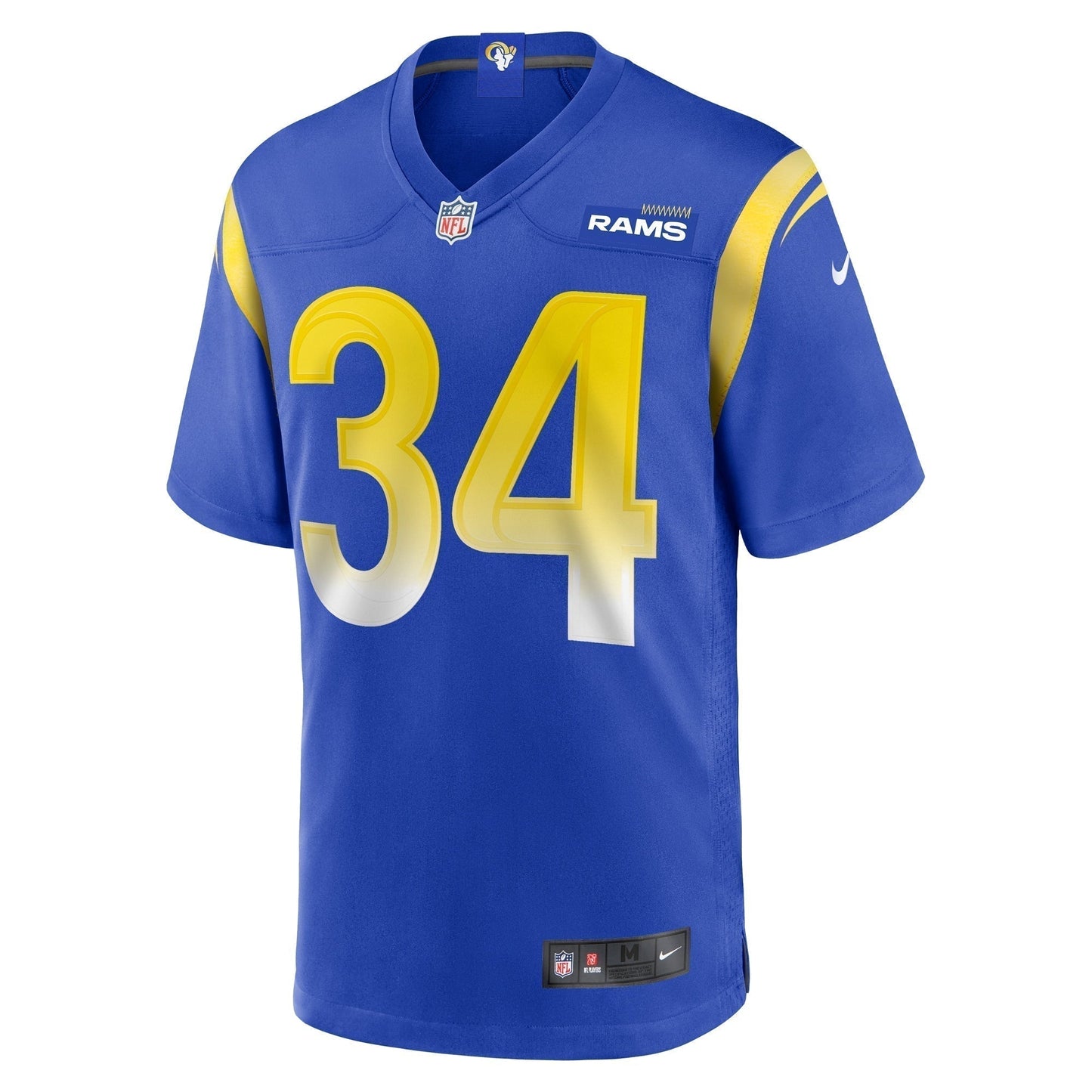 Tanner Ingle Los Angeles Rams Home Game Jersey - Royal football jersey product view 2
