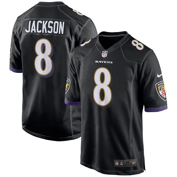 Lamar Jackson Baltimore Ravens Jersey football jersey product view 1