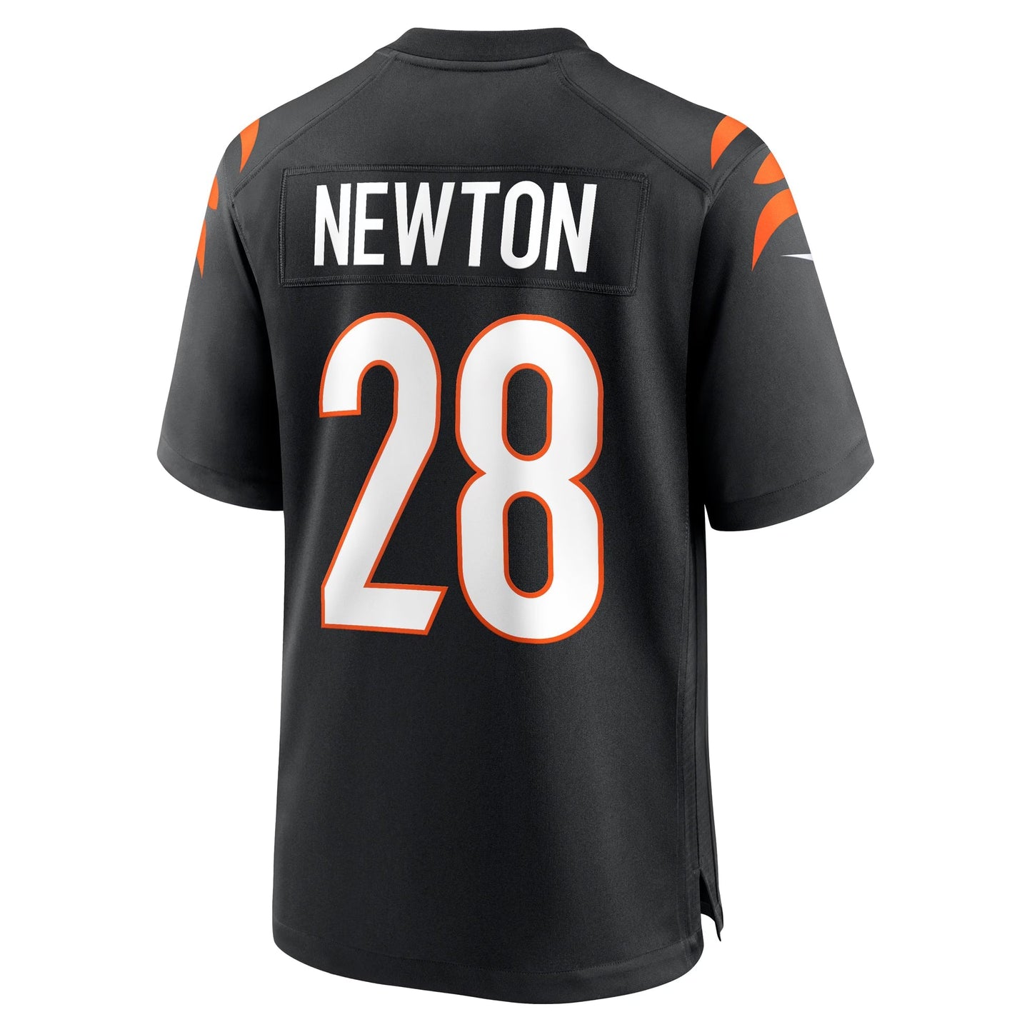 Cincinnati Bengals Josh Newton Black Game Jersey football jersey product view 1