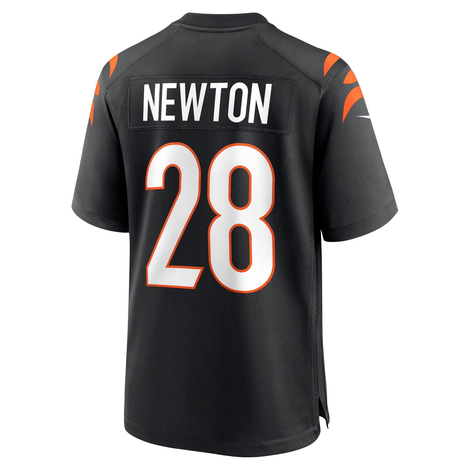 Cincinnati Bengals Josh Newton Black Game Jersey football jersey product view 1