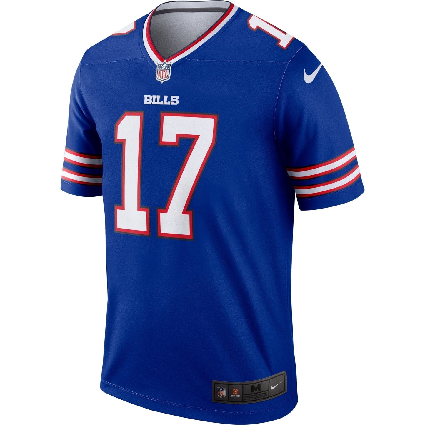 Josh Allen Buffalo Bills Legend Jersey - Royal football jersey product view 2