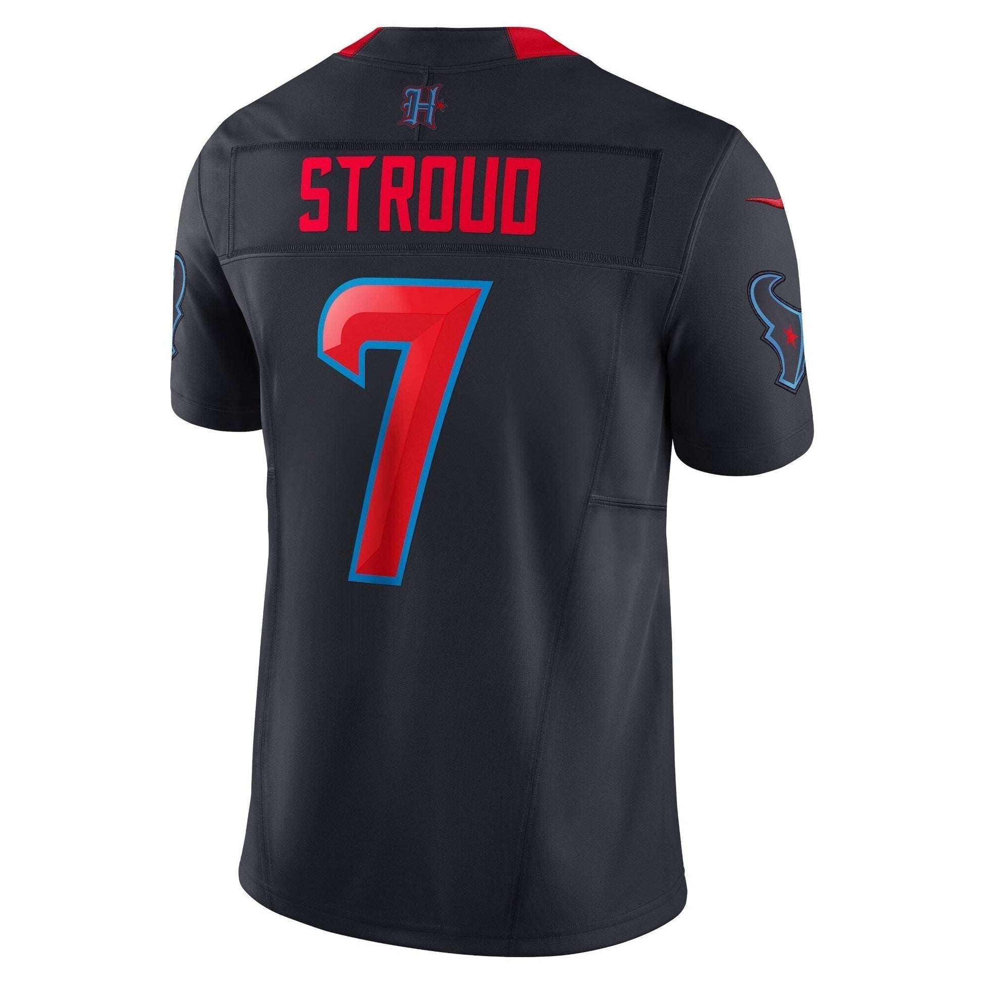 C.J. Stroud Houston Texans 2nd Alternate Vapor F.U.S.E. Limited Jersey - Navy football jersey product view 3