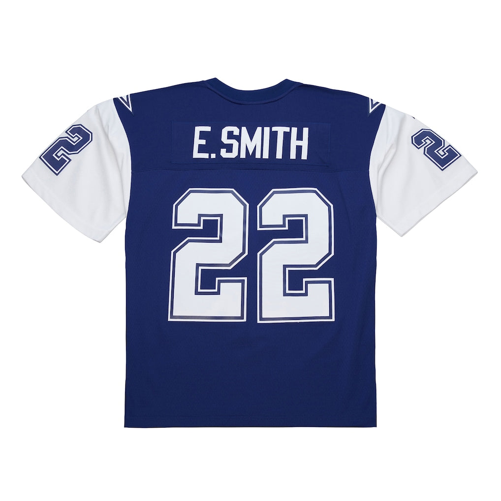 D.Cowboys #22 Emmitt Smith Navy 1995 Legacy Replica Jersey football jersey product view 1