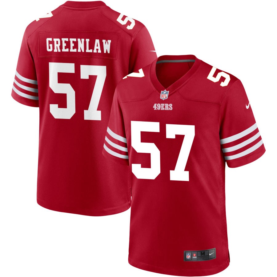 Dre Greenlaw San Francisco 49ers Jersey football jersey product view 1