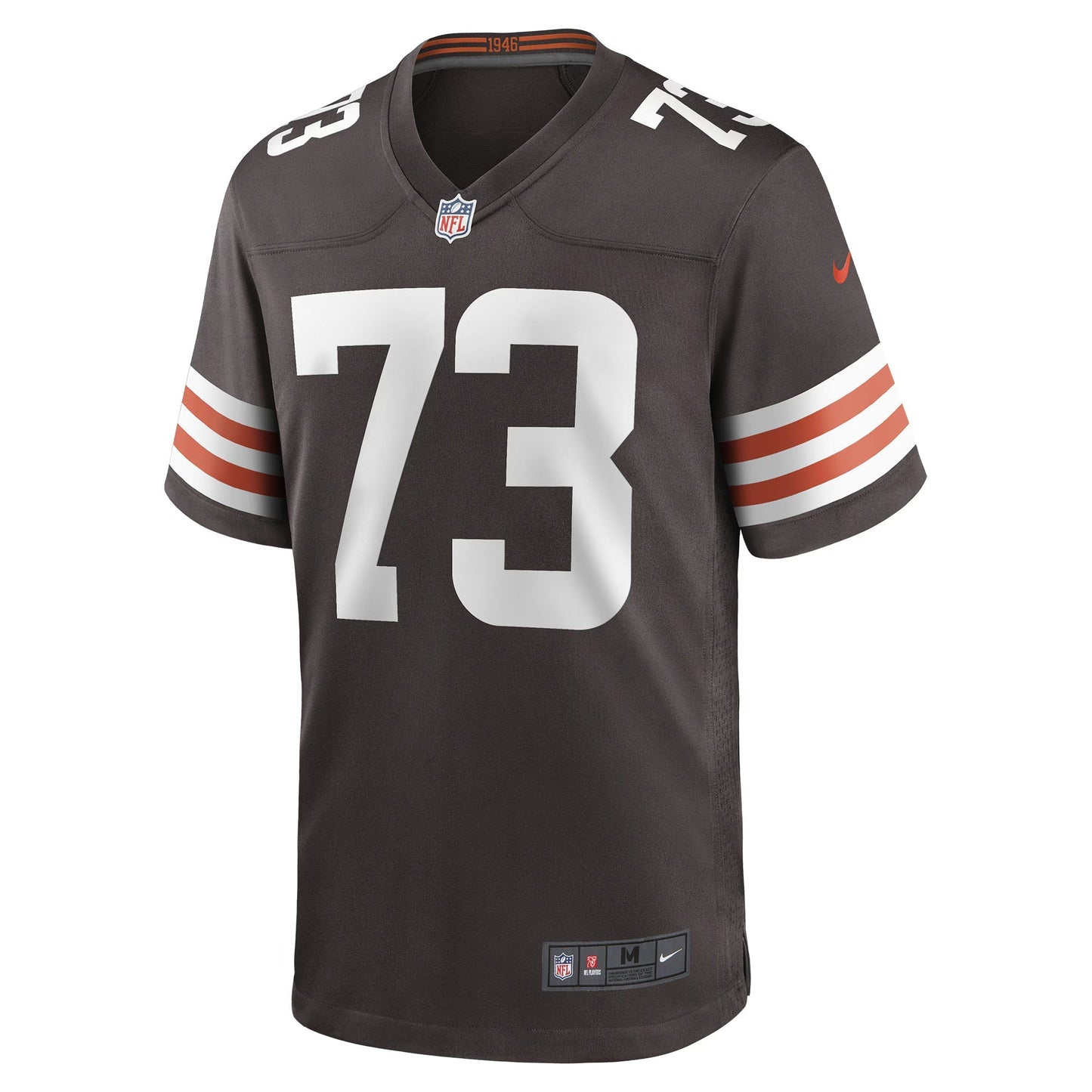 Cleveland Browns Joe Thomas Brown Retired Game Player Jersey football jersey product view 1