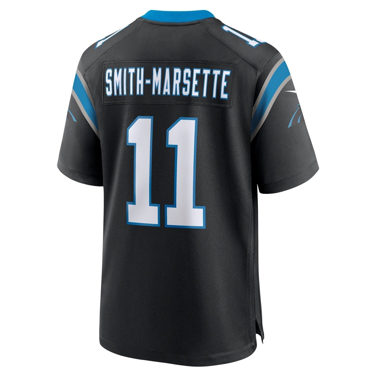 Ihmir Smith-Marsette Carolina Panthers Team Game Jersey - Black football jersey product view 3