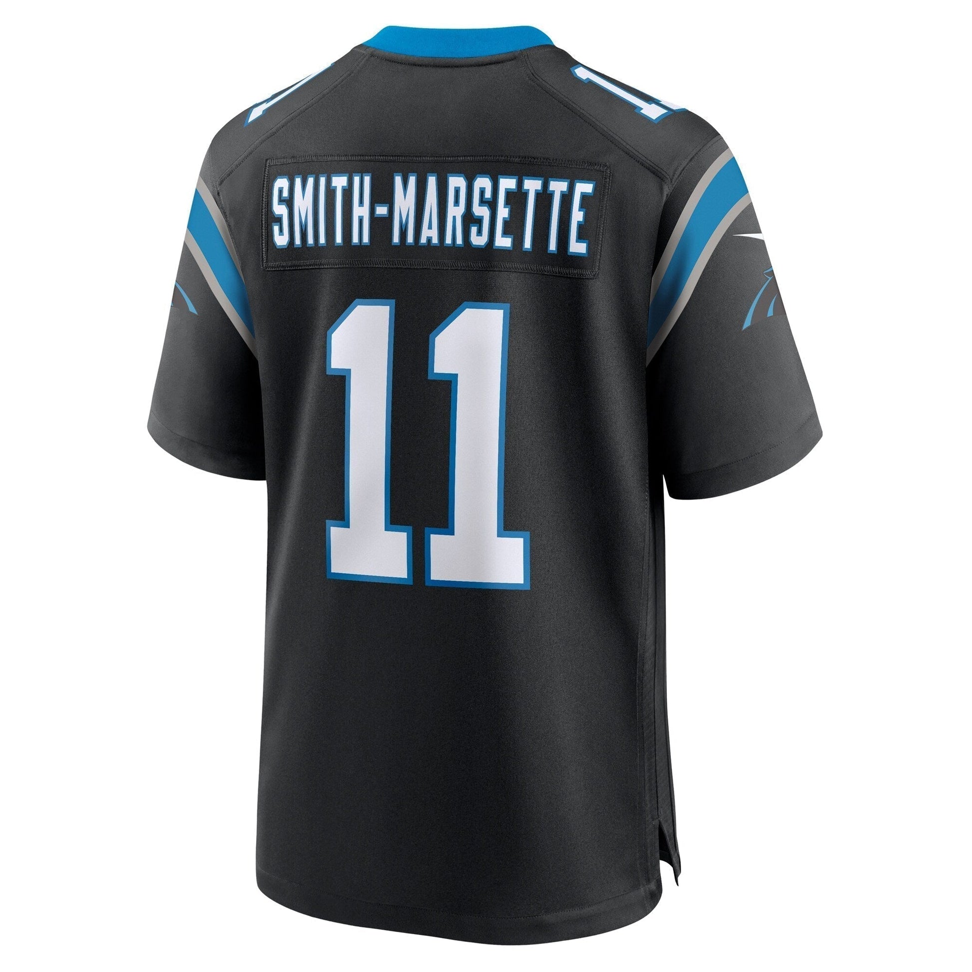 Ihmir Smith-Marsette Carolina Panthers Team Game Jersey - Black football jersey product view 3
