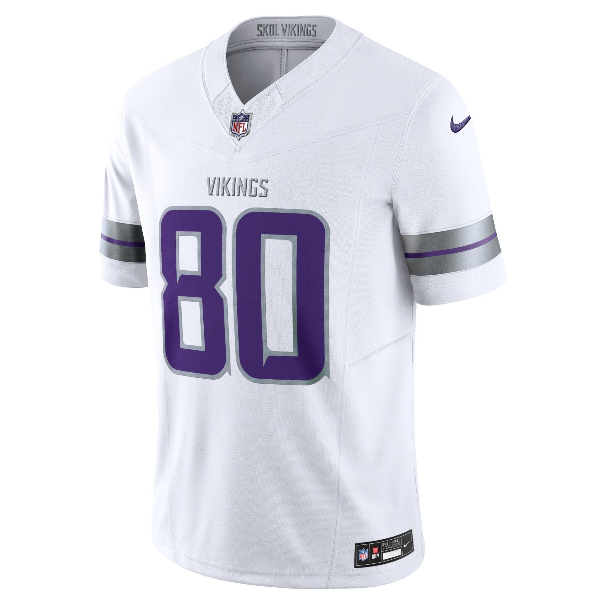 Minnesota Vikings Cris Carter White Alternate Vapor F.U.S.E. Retired Player Limited Jersey football jersey product view 1
