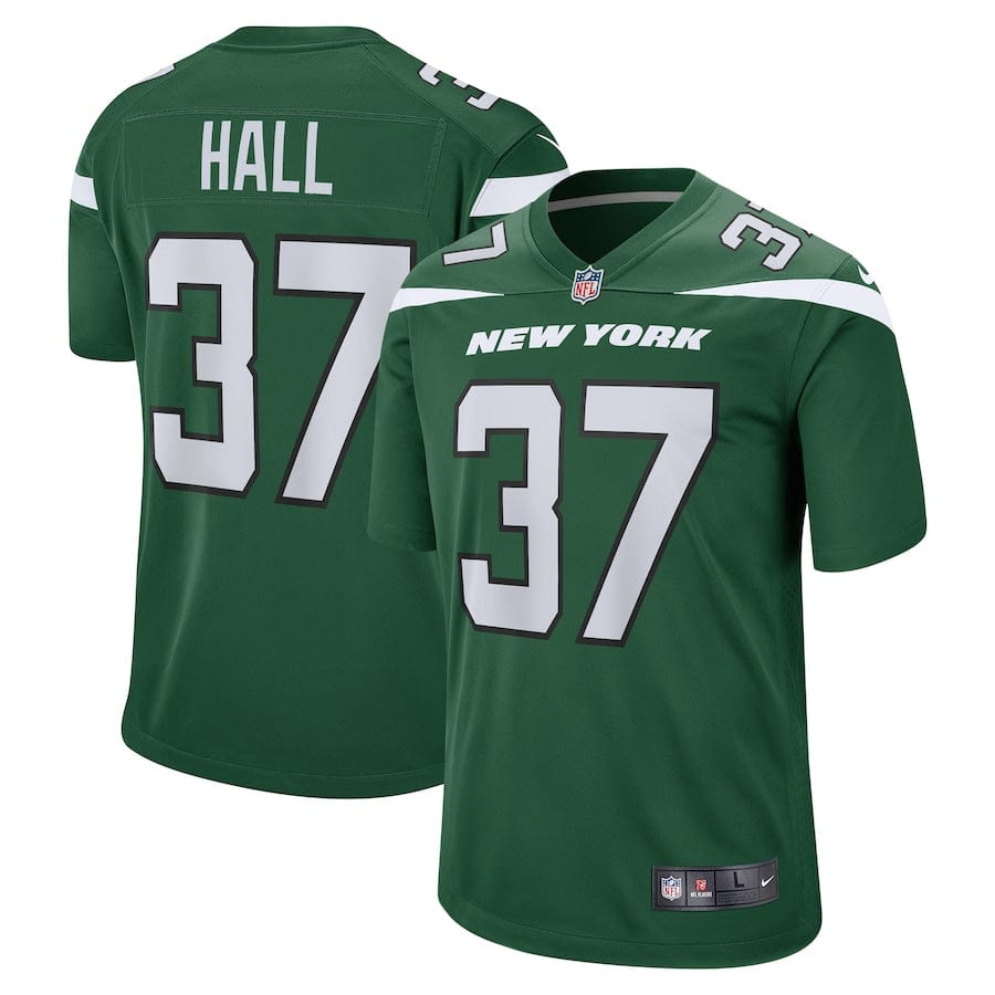 Bryce Hall New York Jets Jersey football jersey product view 1