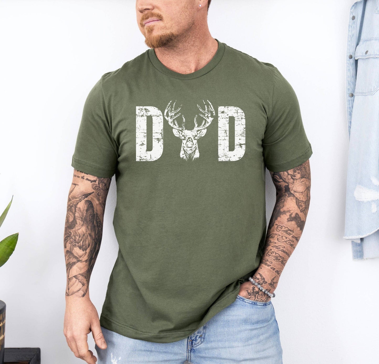 Dad Hunting Shirt - Deer Hunting Tee For Men, Gift Idea Unisex T-shirt, Sweatshirt, Hoodie, Long Sleeve Tee - T-Shirt, Sweatshirt, Hoodie