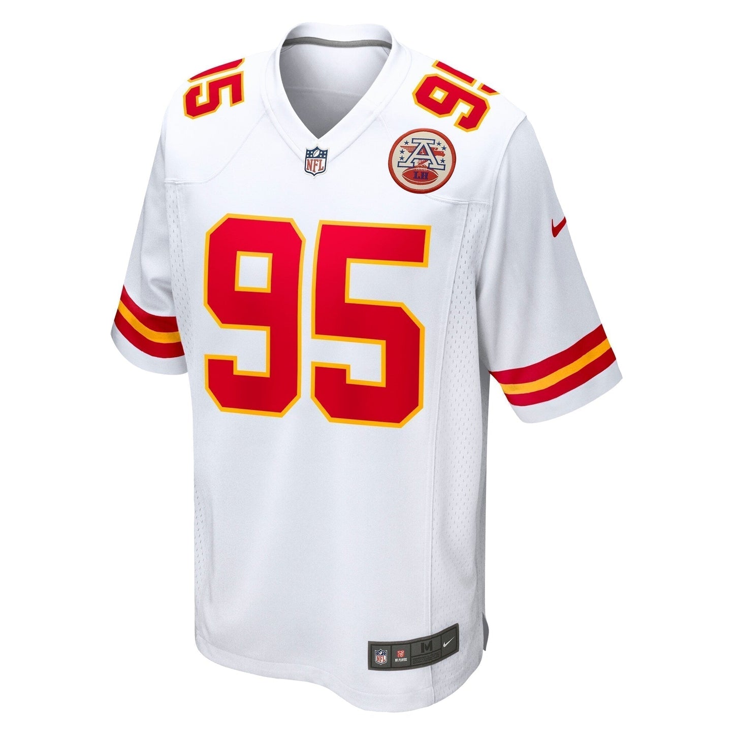 Chris Jones Kansas City Chiefs Game Jersey - White football jersey product view 2