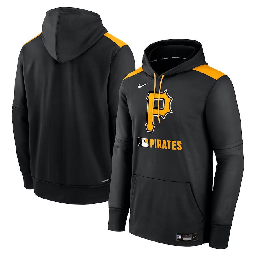Pittsburgh Pirates Authentic Pullover Hoodie - Mens baseball jersey product view 1