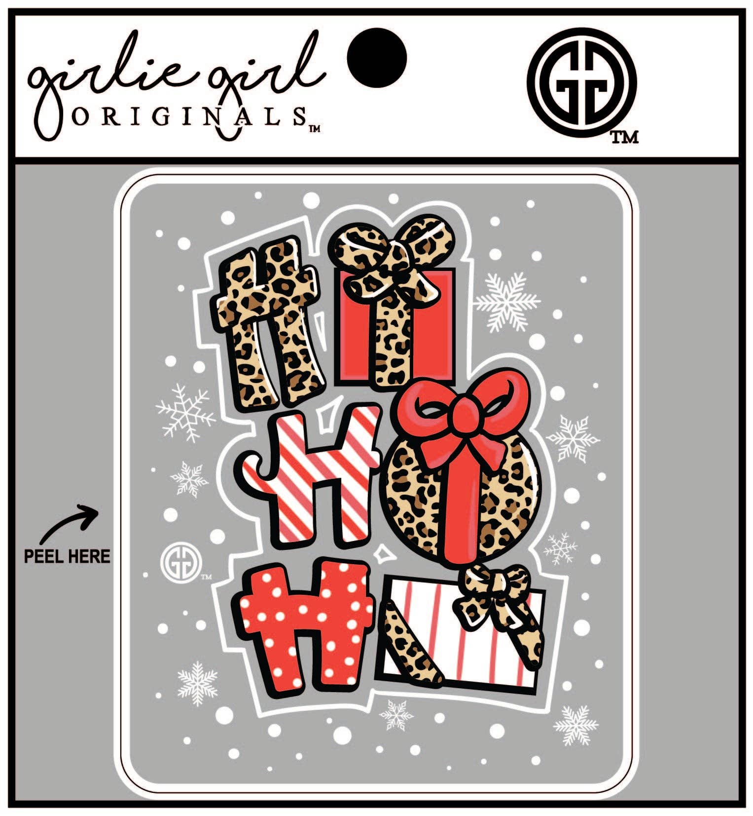 Decal/Sticker Ho Ho Ho- 2555 Unisex T-shirt, Sweatshirt, Hoodie, Long Sleeve Tee - T-Shirt, Sweatshirt, Hoodie
