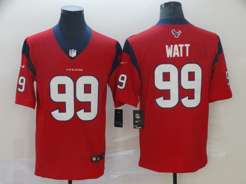 Men's Houston Texans J.J. Watt Red Game Player Jersey football jersey product view 1
