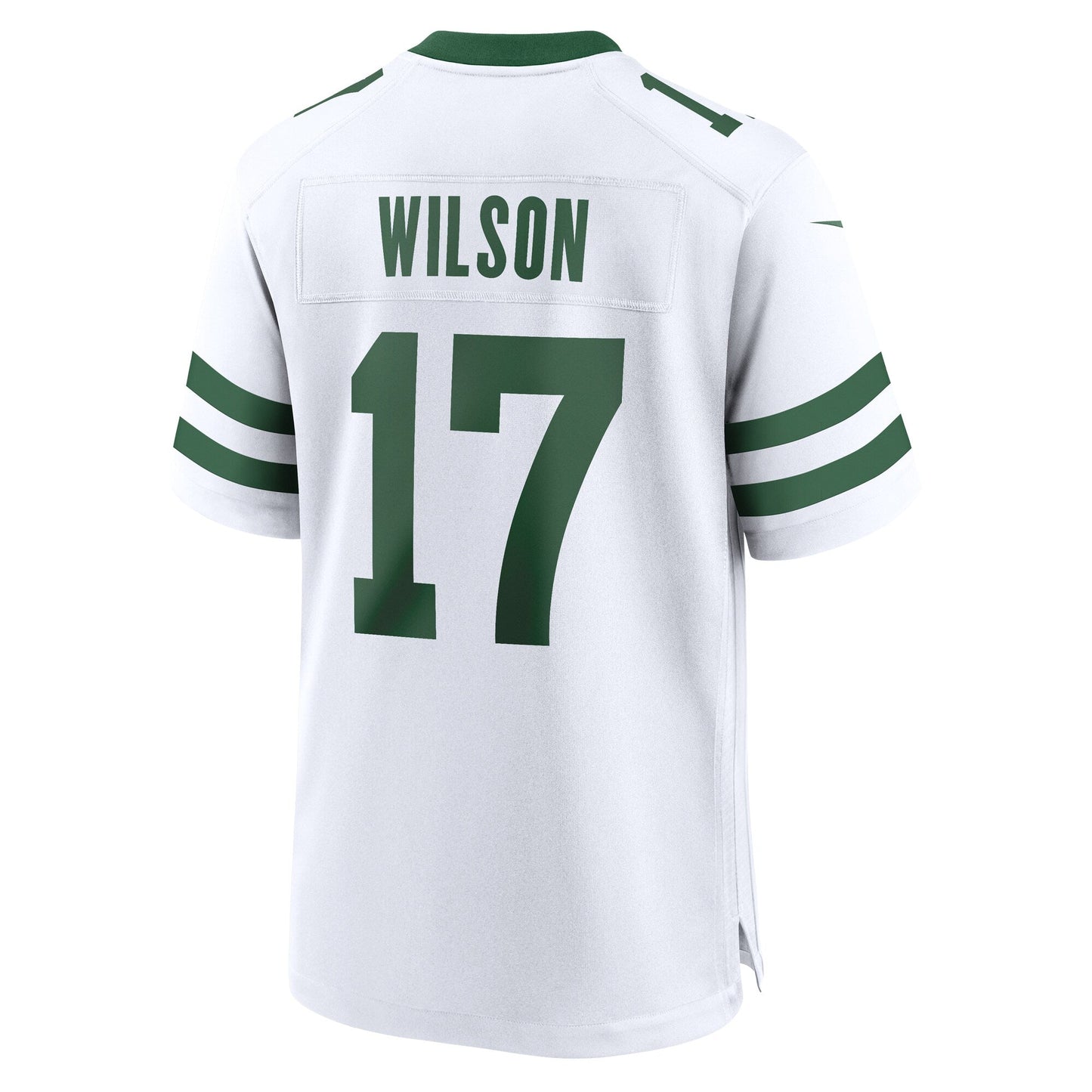 Garrett Wilson New York Jets Game Jersey - Legacy White football jersey product view 3
