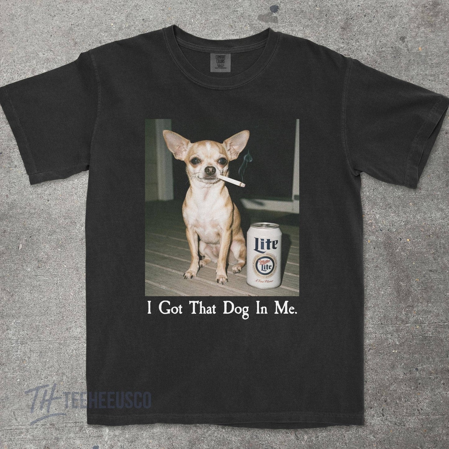 Chihuahua Smoking Beer T-Shirt - Funny Dog Lover Tee Unisex T-shirt, Sweatshirt, Hoodie, Long Sleeve Tee - T-Shirt, Sweatshirt, Hoodie