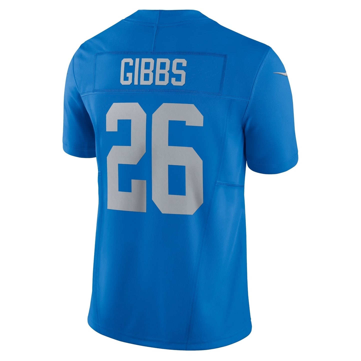 Jahmyr Gibbs Detroit Lions Vapor F.U.S.E. Alternate Limited Jersey - Blue football jersey product view 3