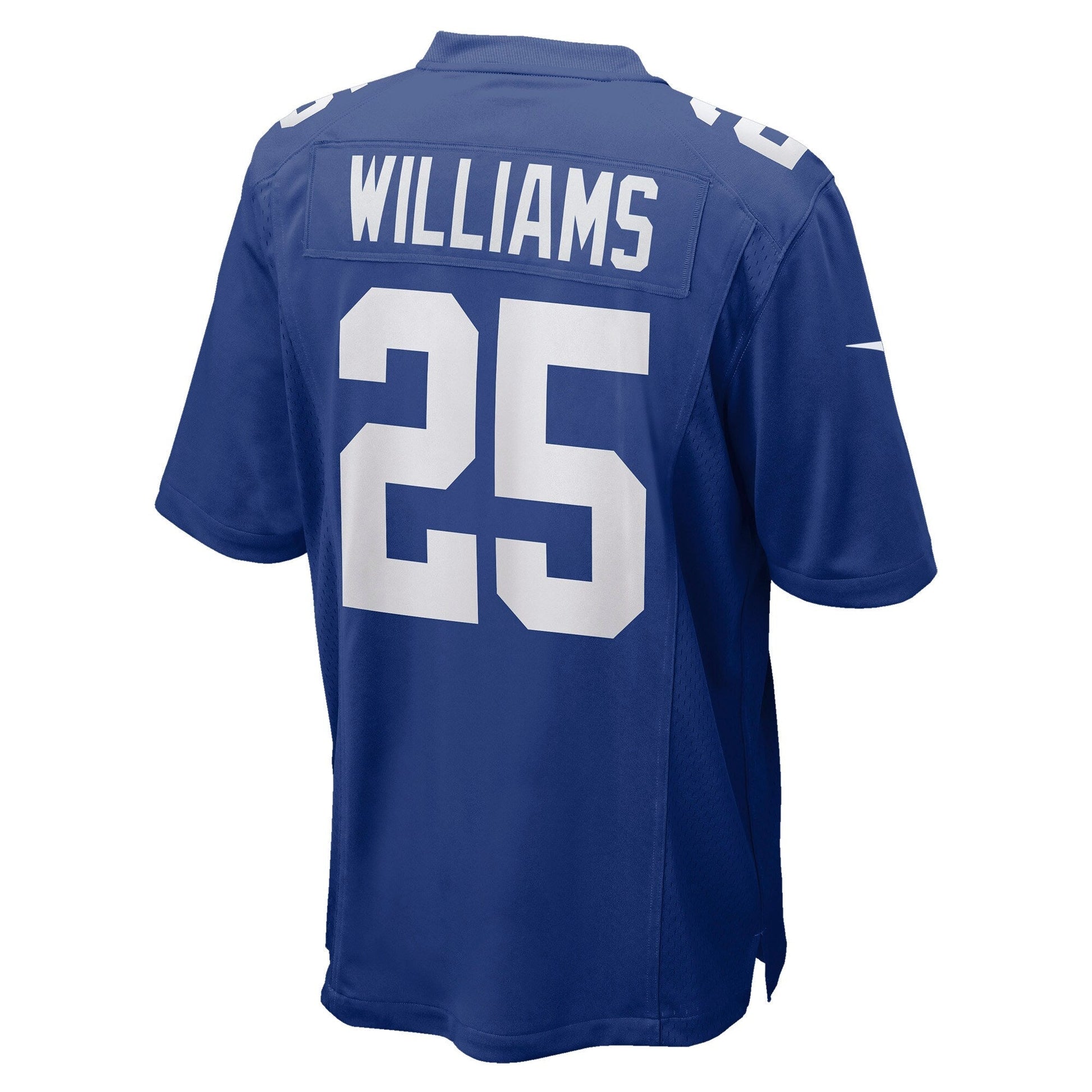 Rodarius Williams New York Giants Game Jersey - Royal football jersey product view 3